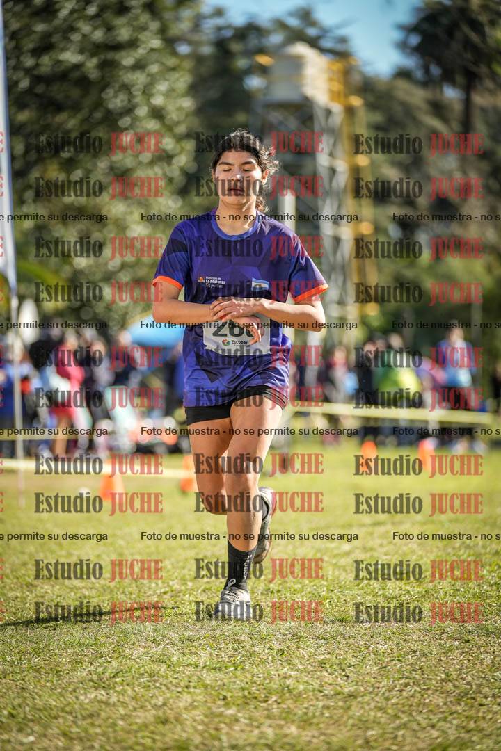 Fotos de la llegada del cross de 3000 m