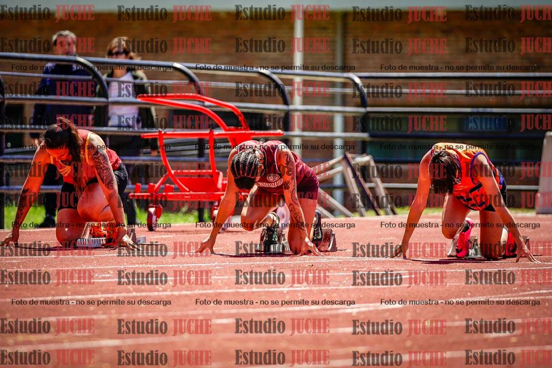 Fotos de los 100 m llanos de mujeres