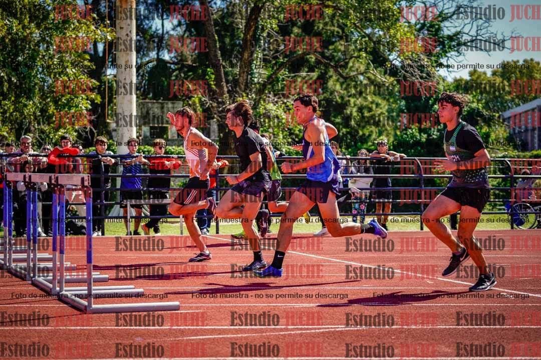 Fotos de los 110 m con vallas de varones