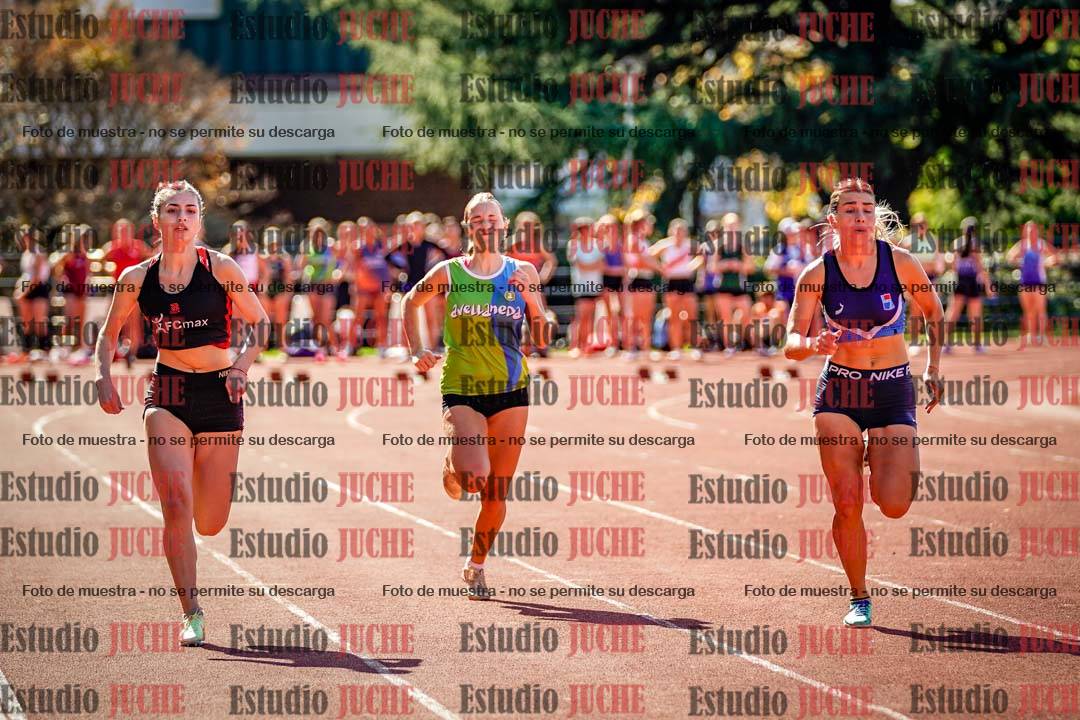 Fotos de los 100 m llanos de mujeres