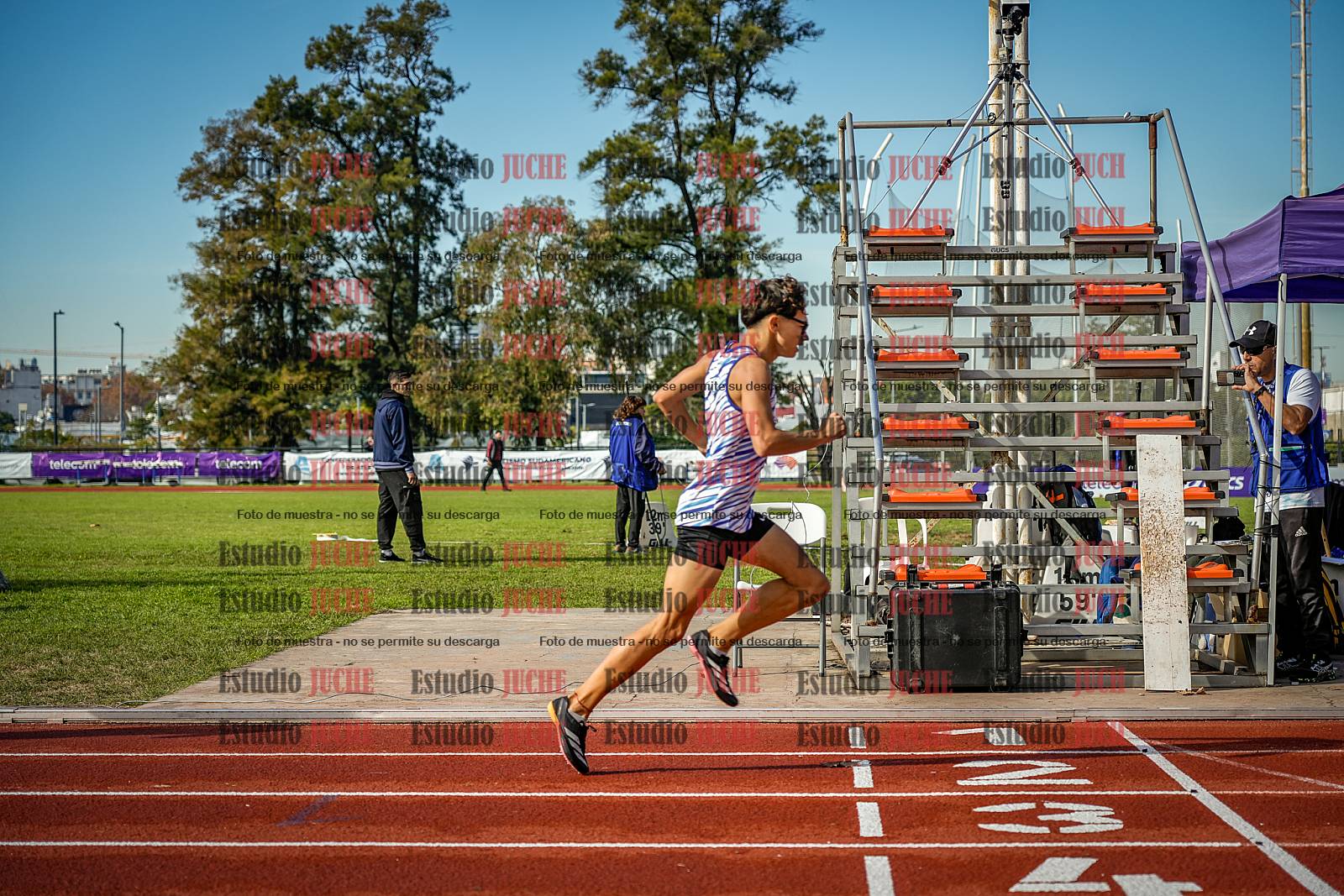 Fotos de los 800 m de varones
