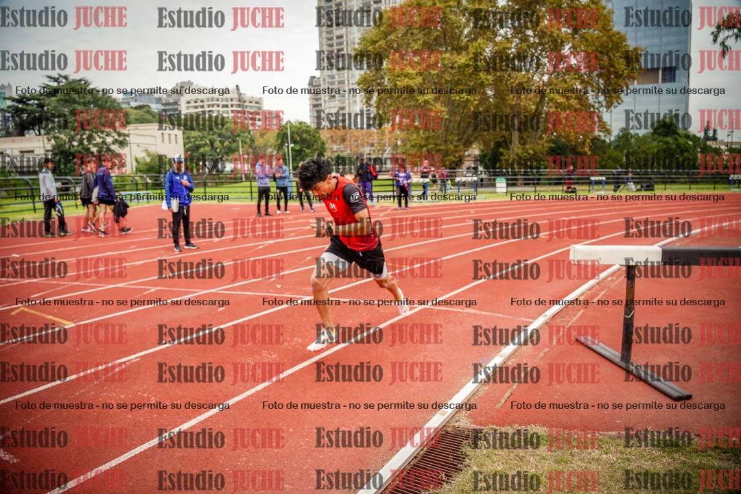 Fotos de los 1500 m llanos de varones - decatlón 10
