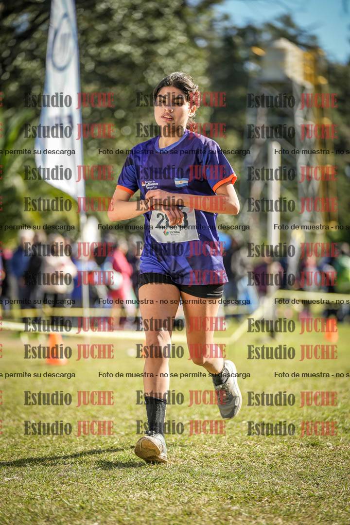 Fotos de la llegada del cross de 3000 m