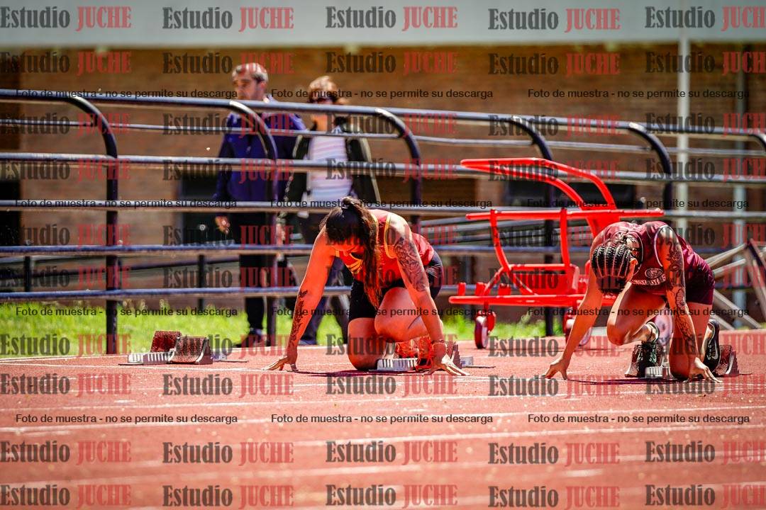 Fotos de los 100 m llanos de mujeres