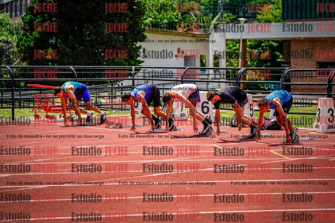 Fotos de los 110 m con vallas de varones