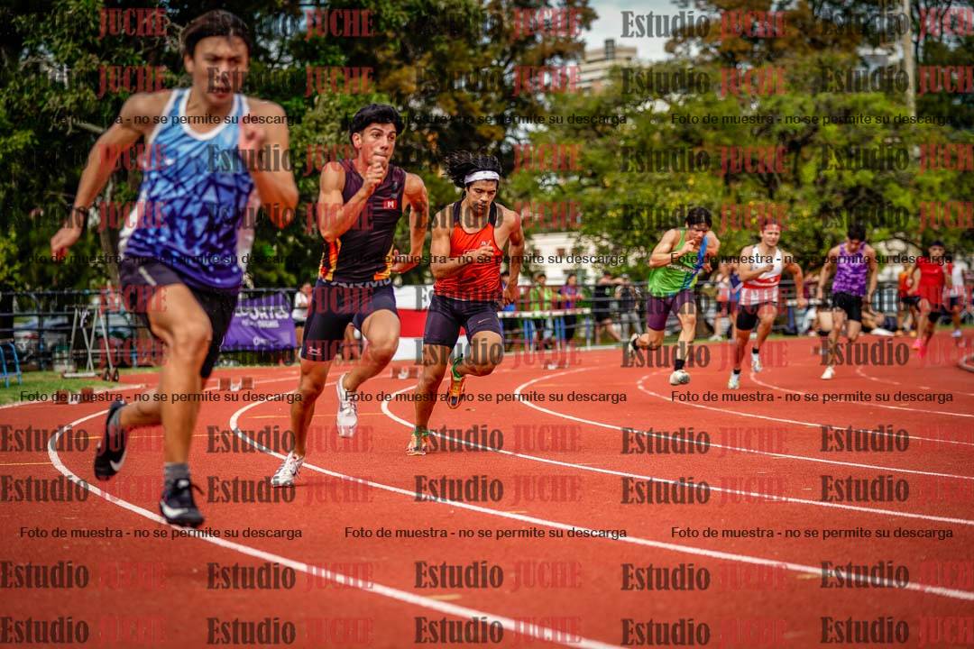 Fotos de los 200 m de varones