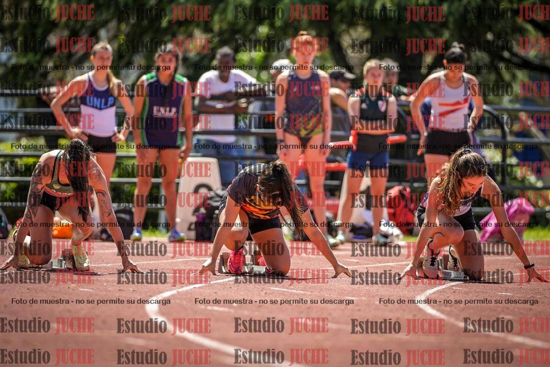 Fotos de los 100 m llanos de mujeres