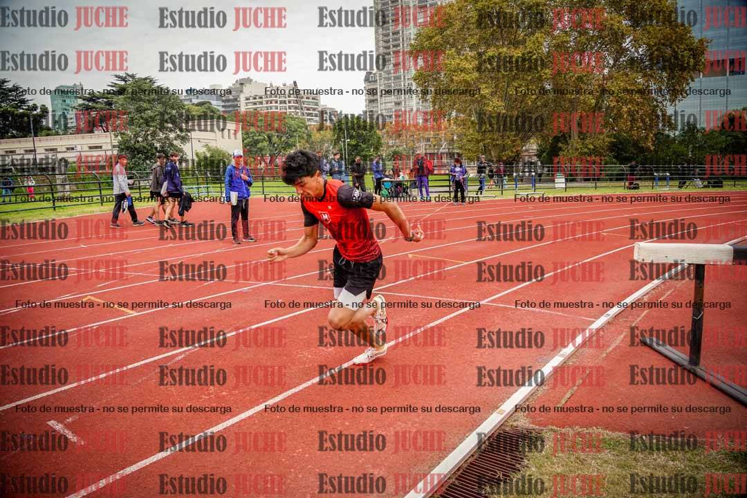 Fotos de los 1500 m llanos de varones - decatlón 10