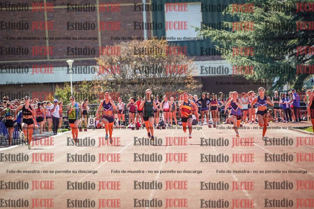 Fotos de los 100 m llanos de mujeres