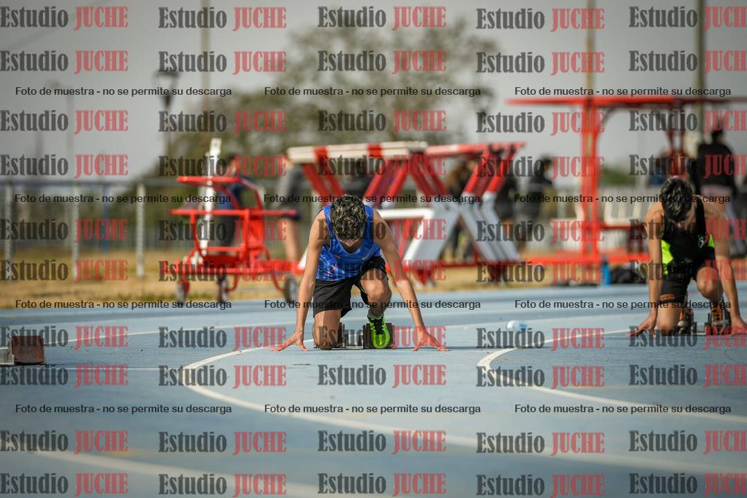 Fotos de los 200 m llanos de varones