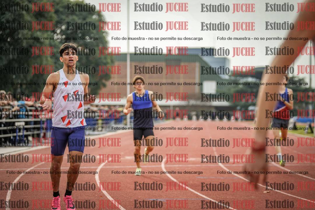 Fotos de los 400 m llanos de varones