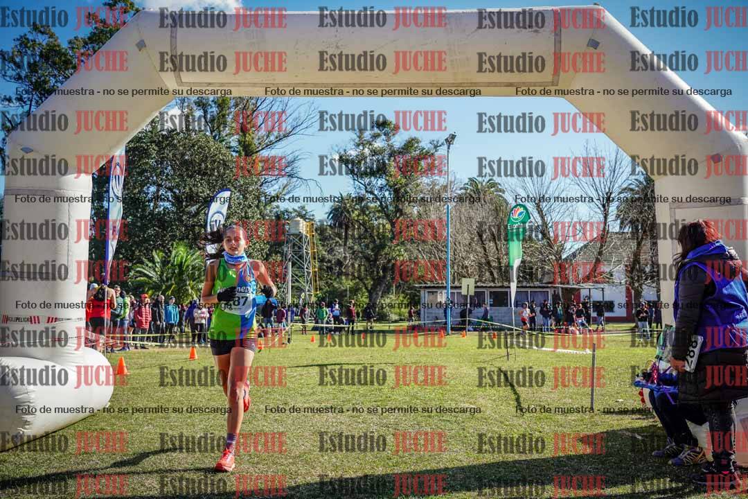 Fotos de la llegada del cross de 3000 m