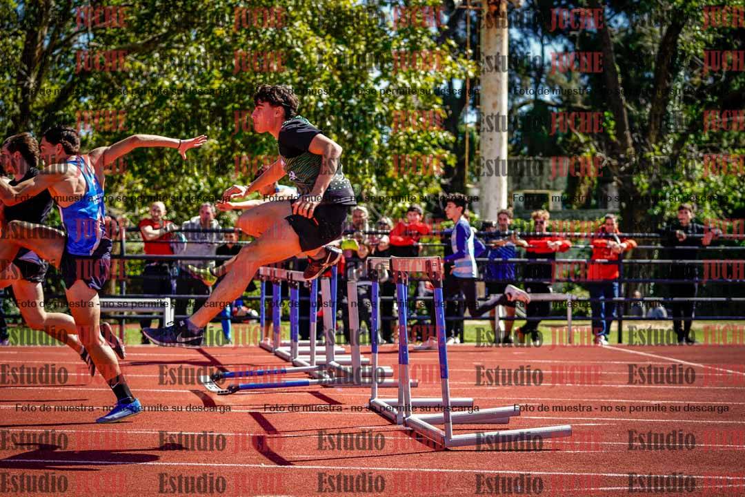 Fotos de los 110 m con vallas de varones