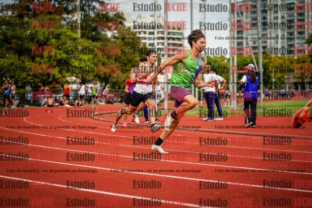 Fotos de los 200 m de varones