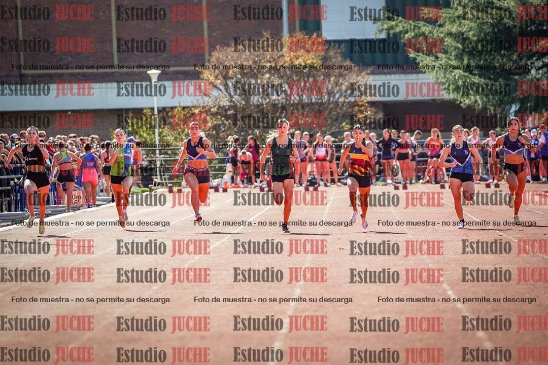 Fotos de los 100 m llanos de mujeres