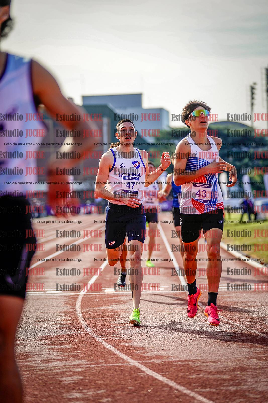 Fotos de los 800 m de varones