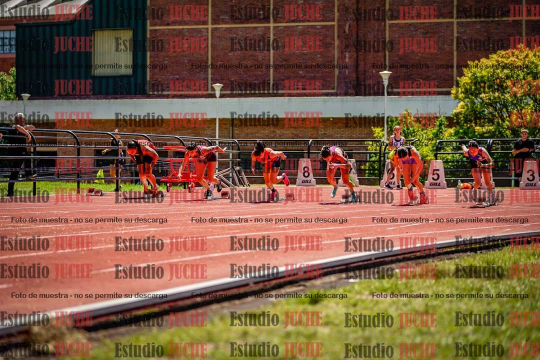 Fotos de los 100 m llanos de mujeres