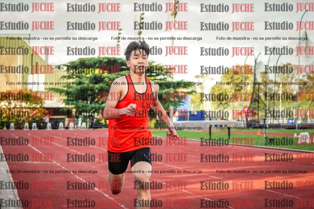 Fotos de los 400 m llanos de varones