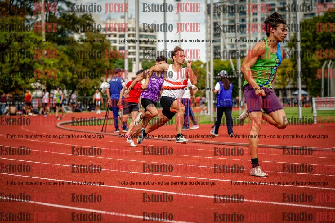 Fotos de los 200 m de varones