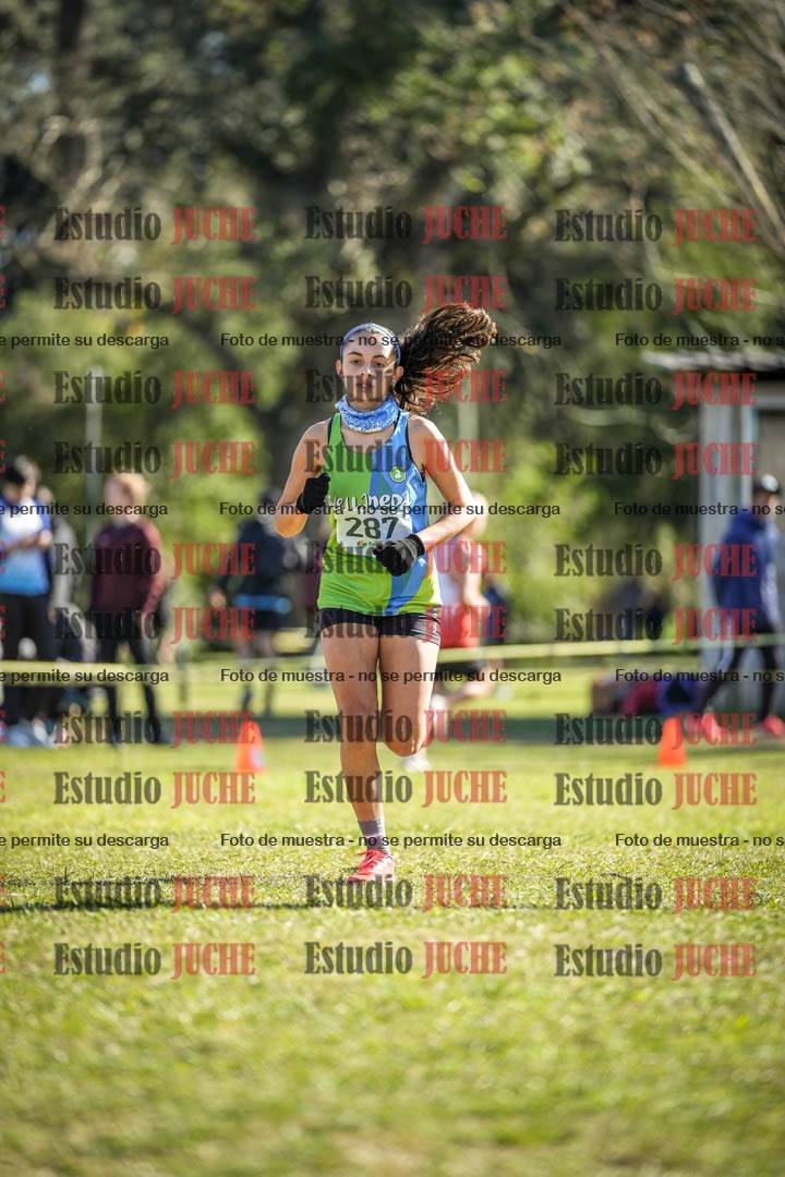Fotos de la llegada del cross de 3000 m