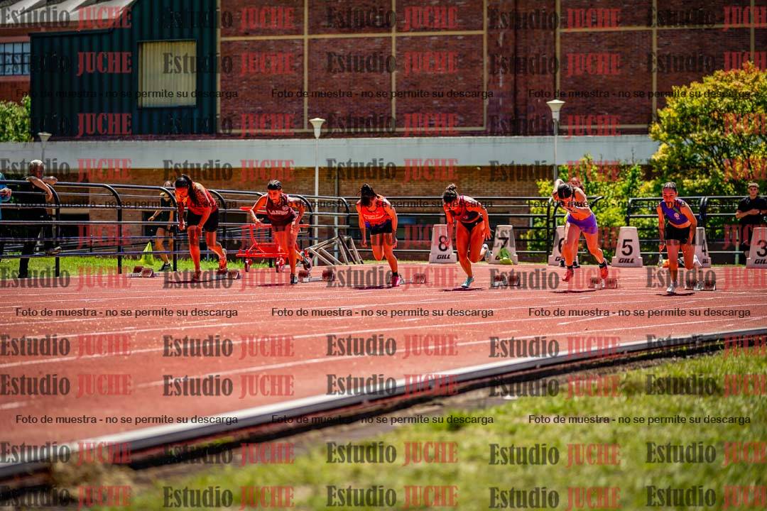 Fotos de los 100 m llanos de mujeres
