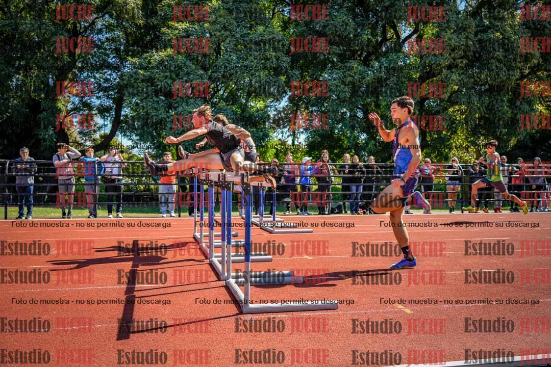 Fotos de los 110 m con vallas de varones
