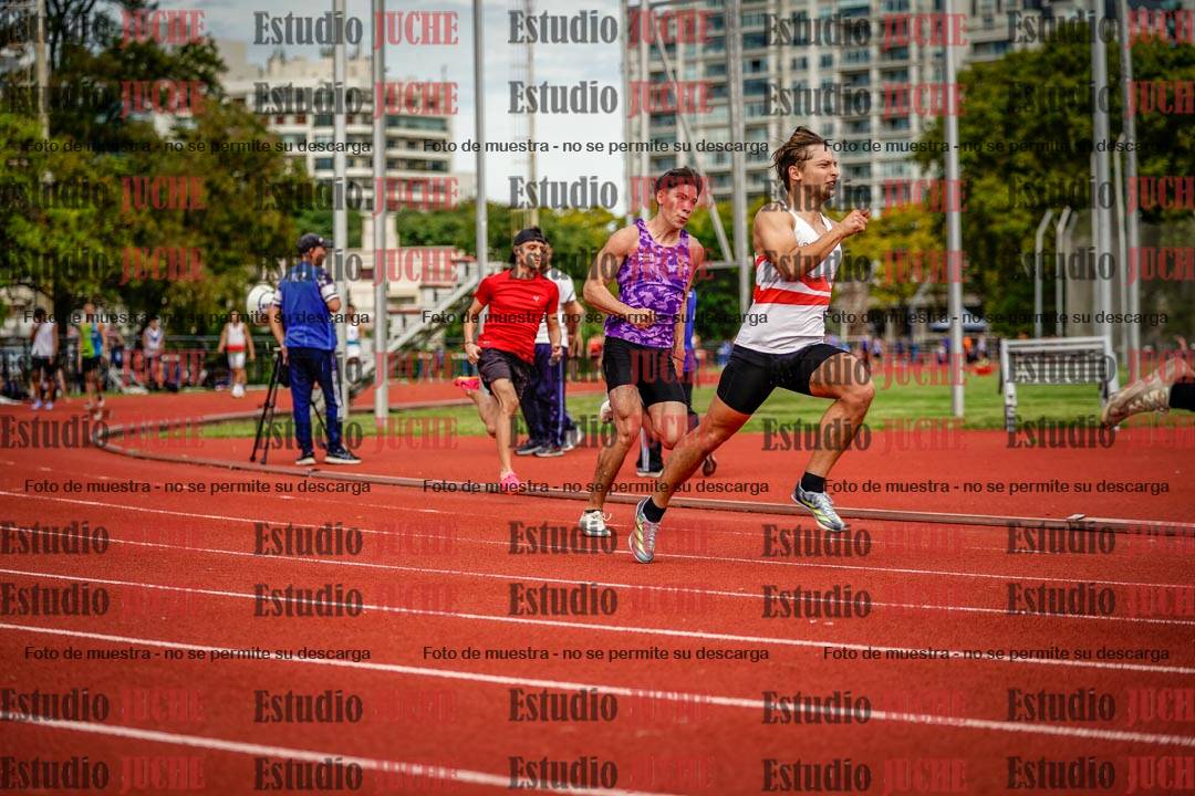Fotos de los 200 m de varones