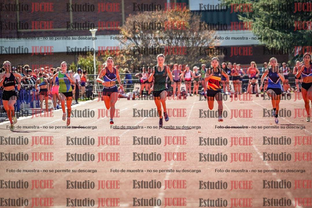 Fotos de los 100 m llanos de mujeres