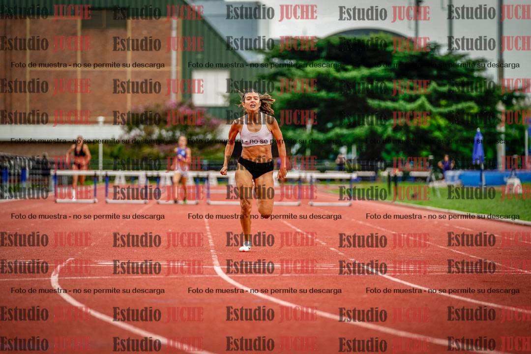 Fotos de los 400 m con vallas de mujeres