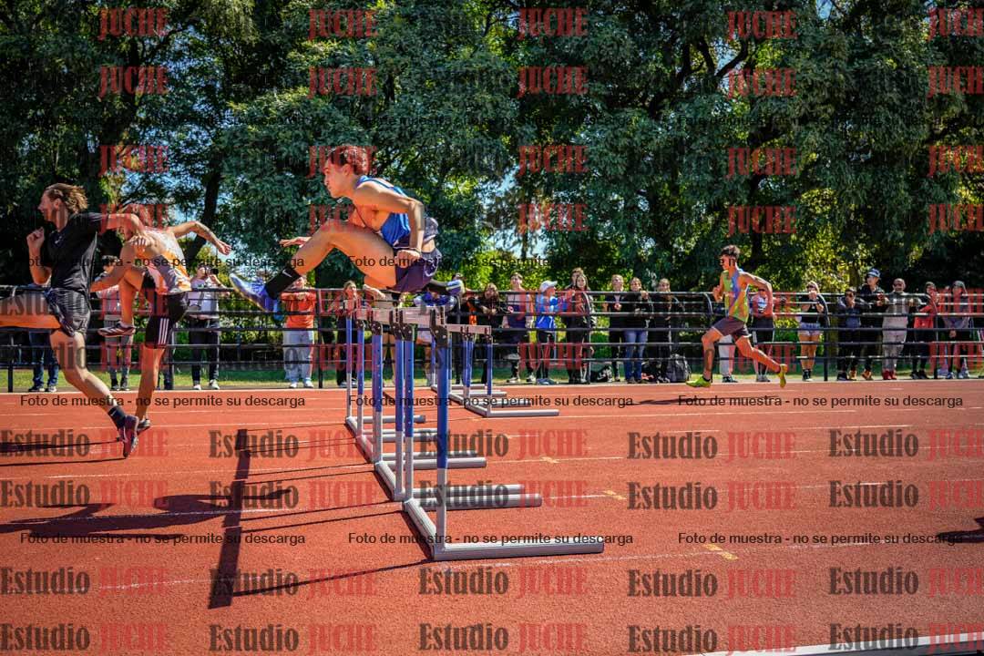 Fotos de los 110 m con vallas de varones