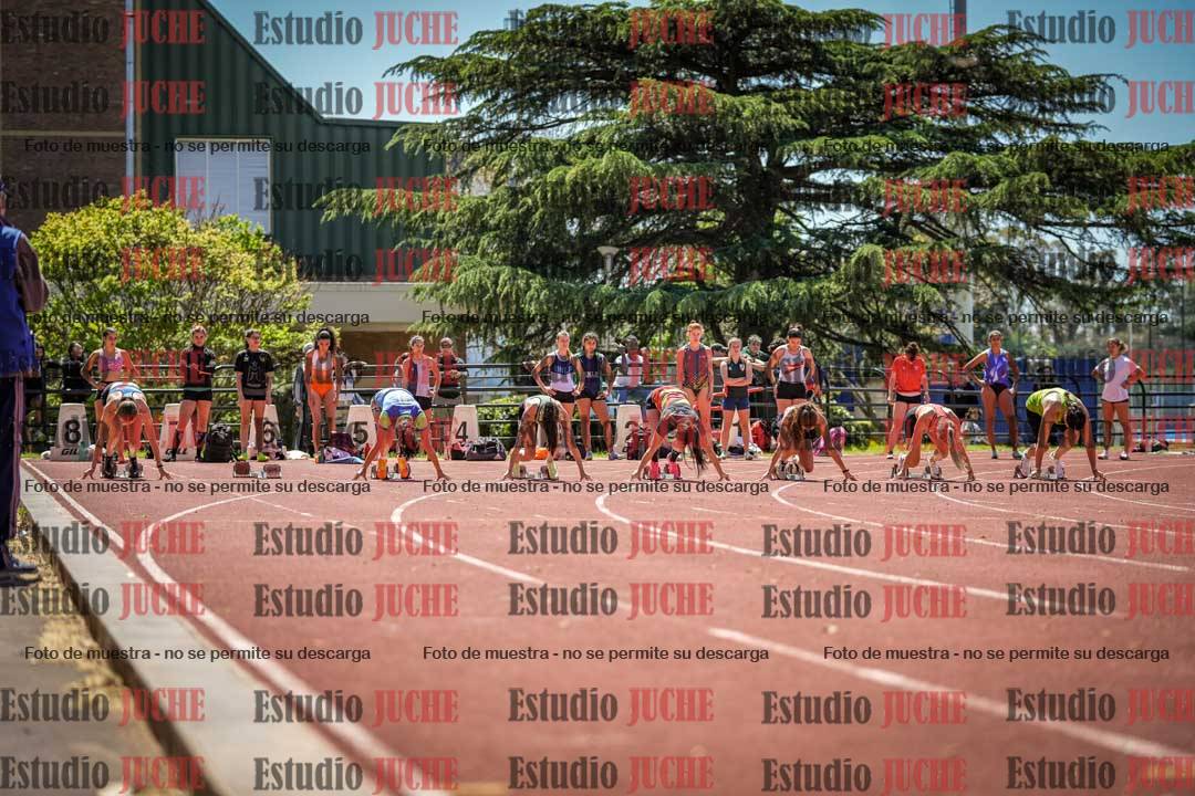 Fotos de los 100 m llanos de mujeres