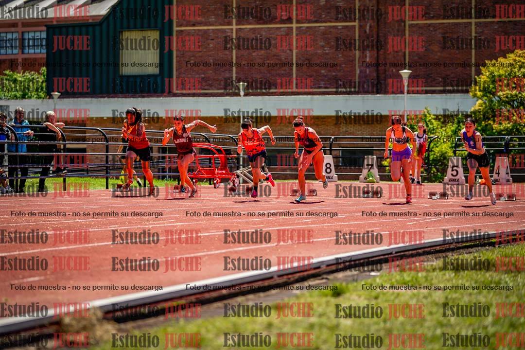 Fotos de los 100 m llanos de mujeres