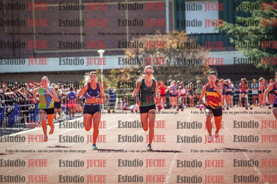 Fotos de los 100 m llanos de mujeres