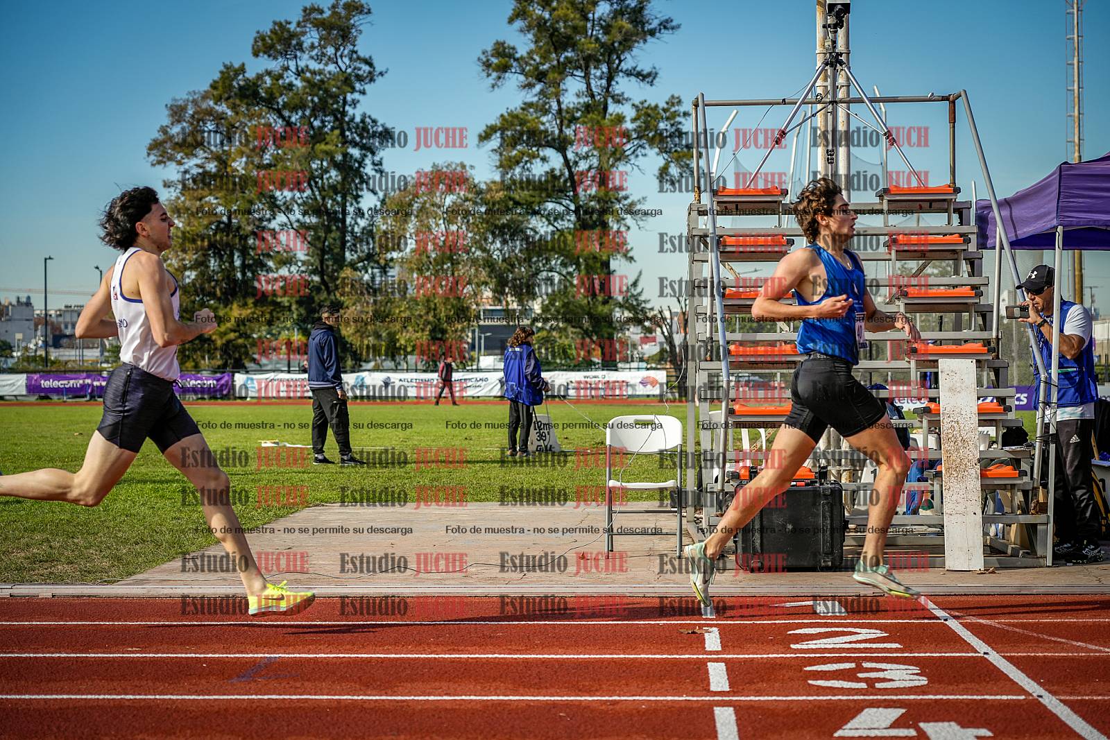 Fotos de los 800 m de varones