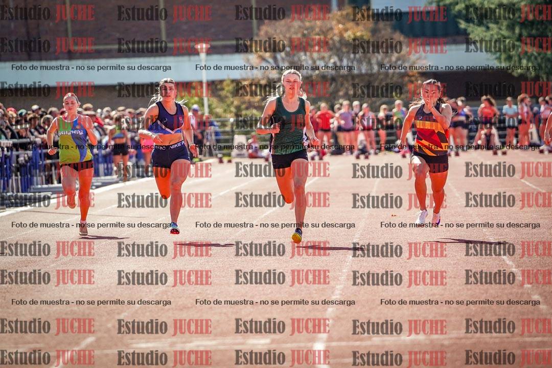 Fotos de los 100 m llanos de mujeres