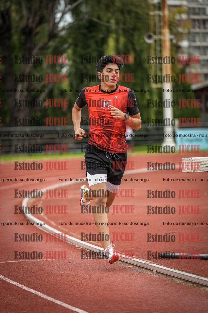 Fotos de los 1500 m llanos de varones - decatlón 10