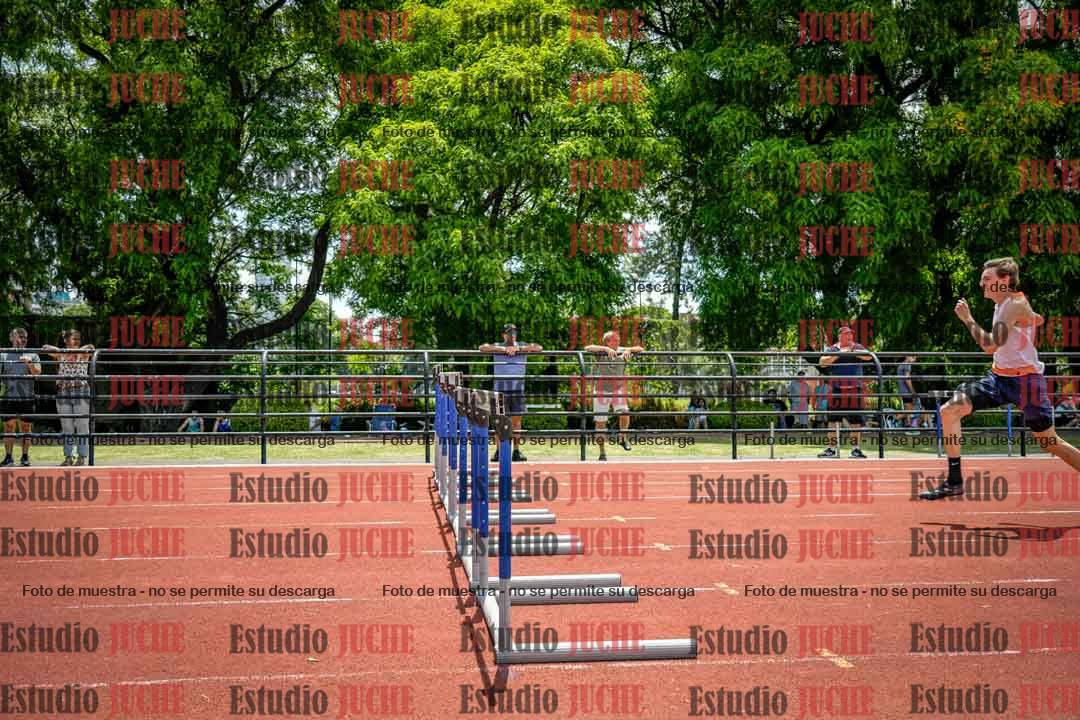 Fotos de los 110 m con vallas de varones