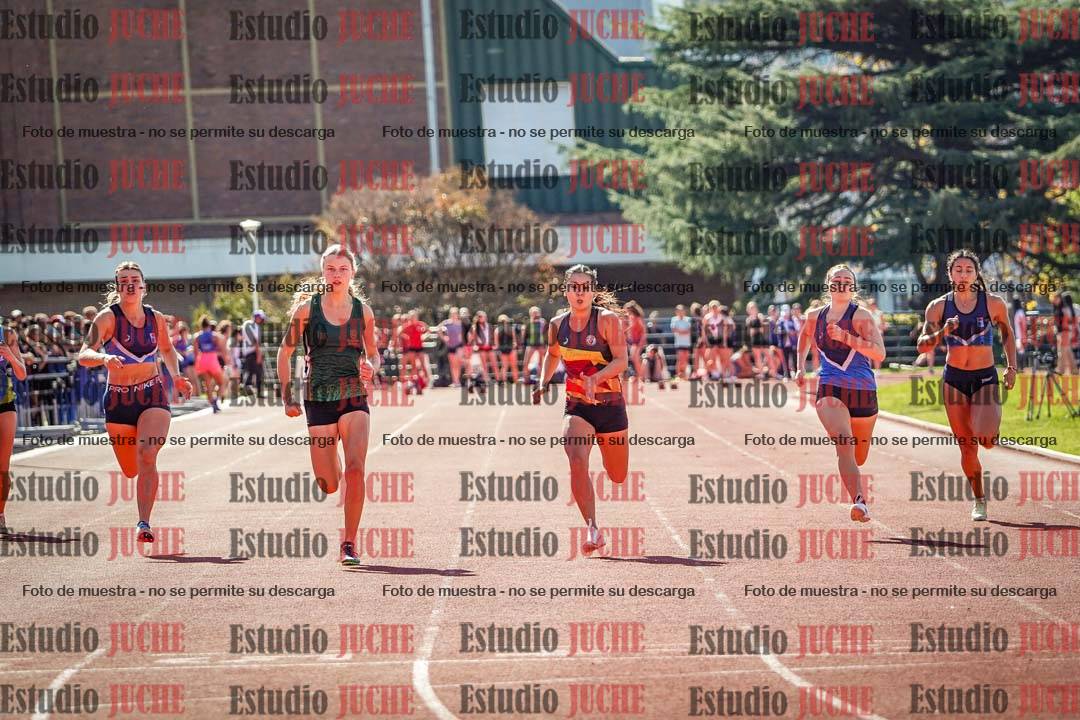 Fotos de los 100 m llanos de mujeres