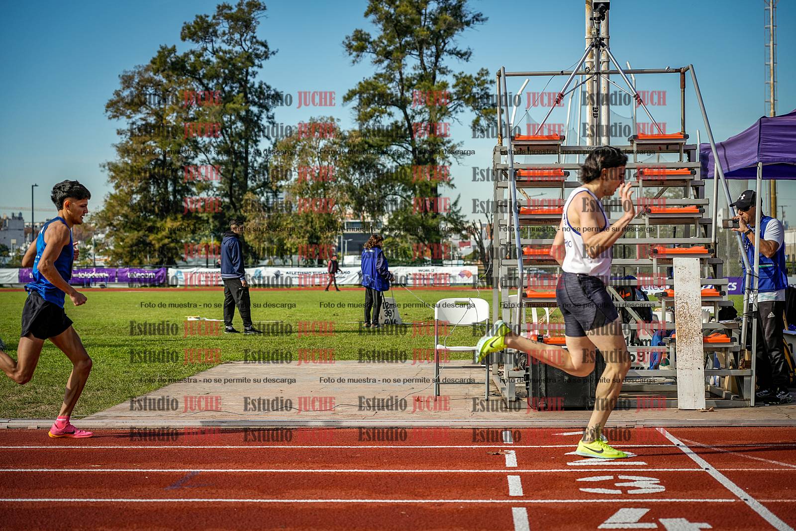 Fotos de los 800 m de varones