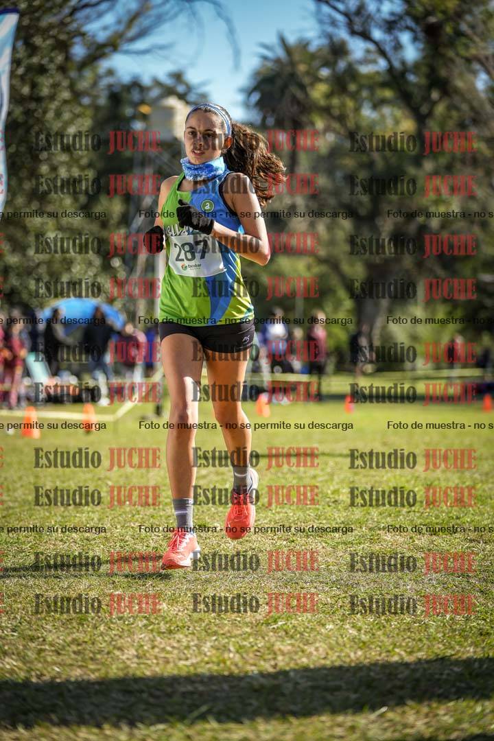 Fotos de la llegada del cross de 3000 m