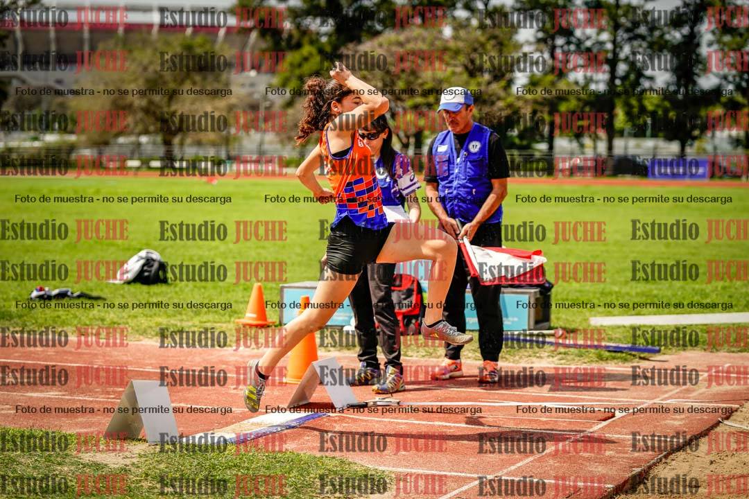 Fotos del salto en largo de mujeres