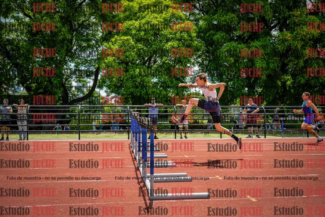 Fotos de los 110 m con vallas de varones
