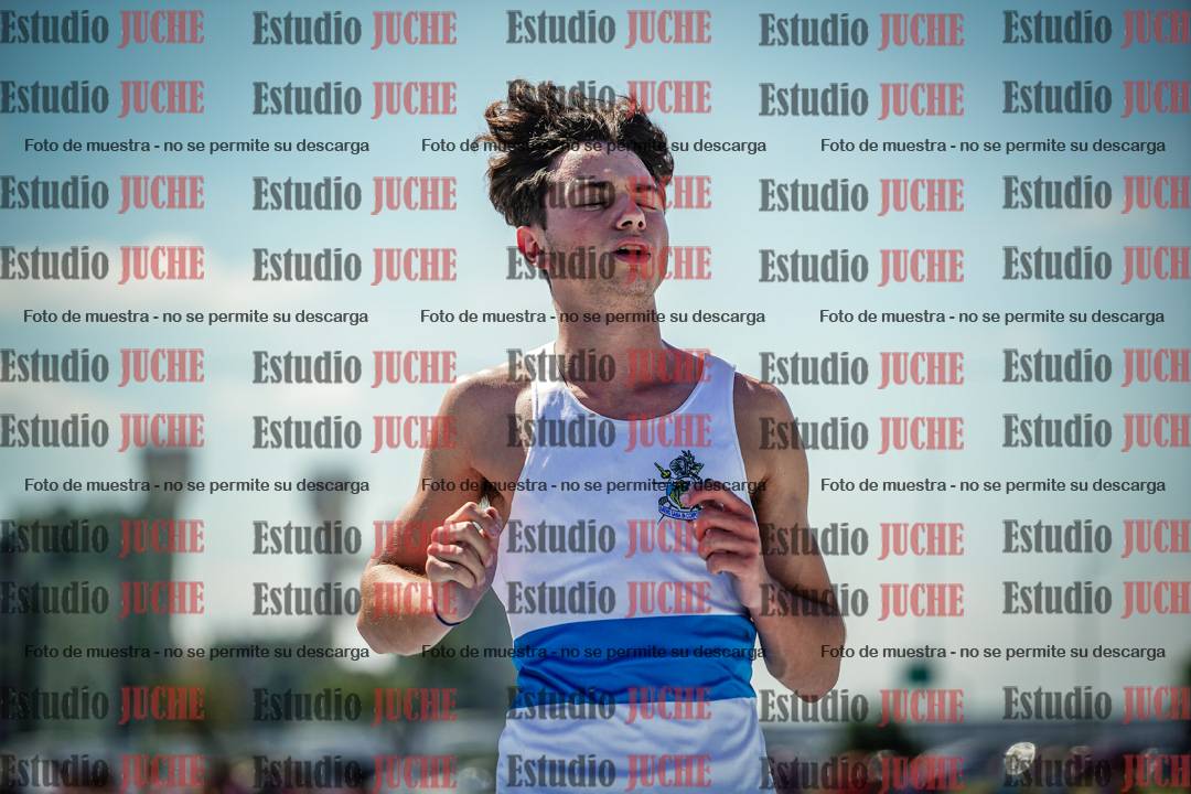 Fotos de los 100 m llanos de varones