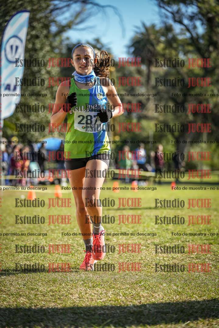 Fotos de la llegada del cross de 3000 m