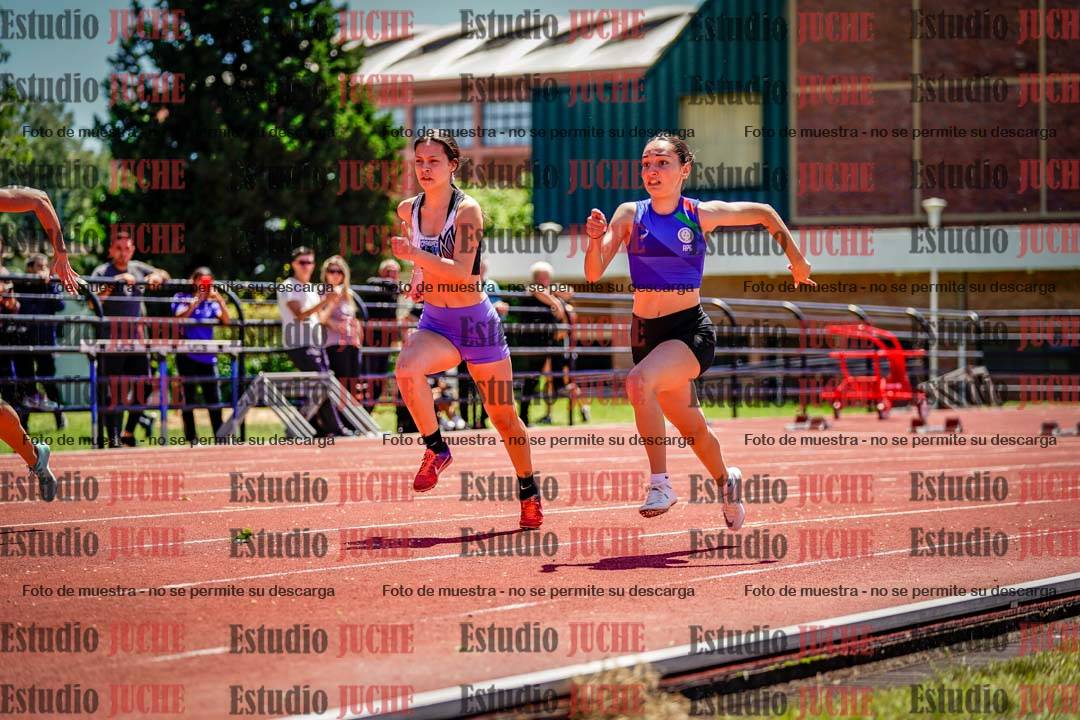 Fotos de los 100 m llanos de mujeres