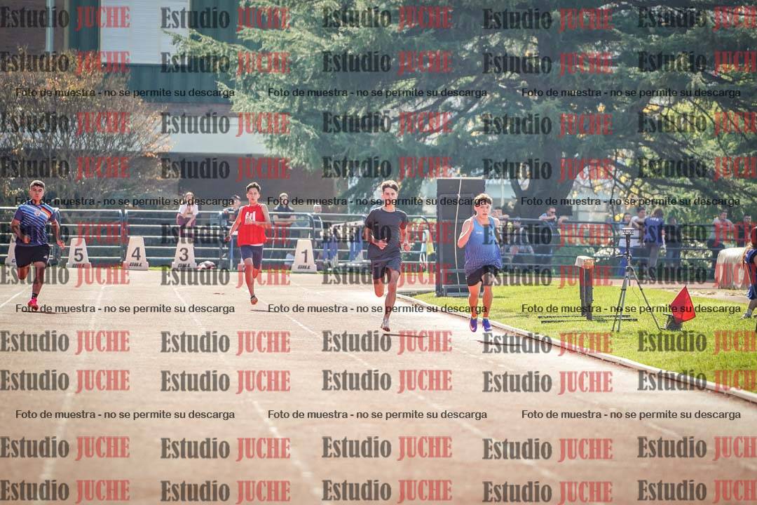 Fotos de los 200 m llanos de varones