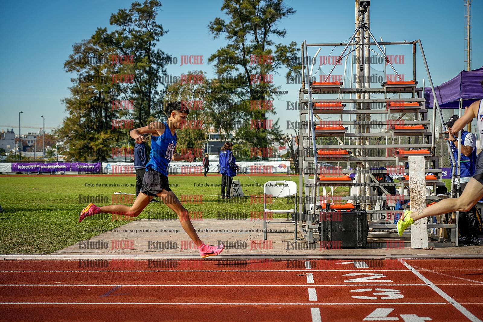 Fotos de los 800 m de varones