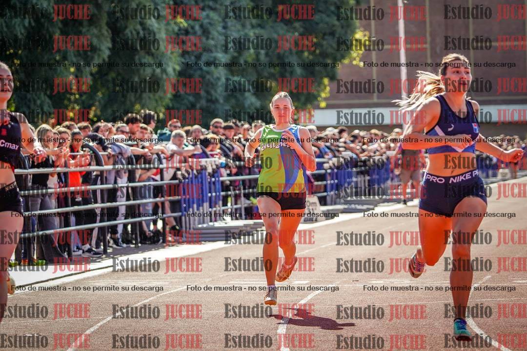 Fotos de los 100 m llanos de mujeres