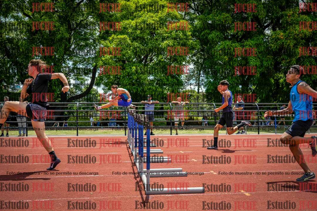 Fotos de los 110 m con vallas de varones