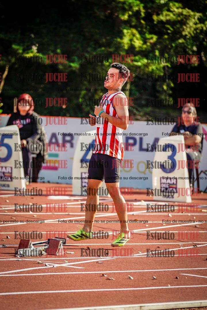 Fotos de los 100 m de varones - FINAL